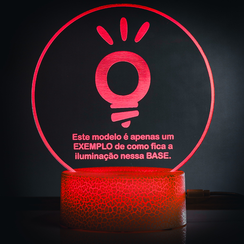 Luminária Led Corpo Humano - Folículo Capilar, pele.