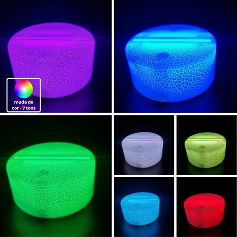 Luminária De Mesa Led 3D | USS Enterprise - Star Trek na internet