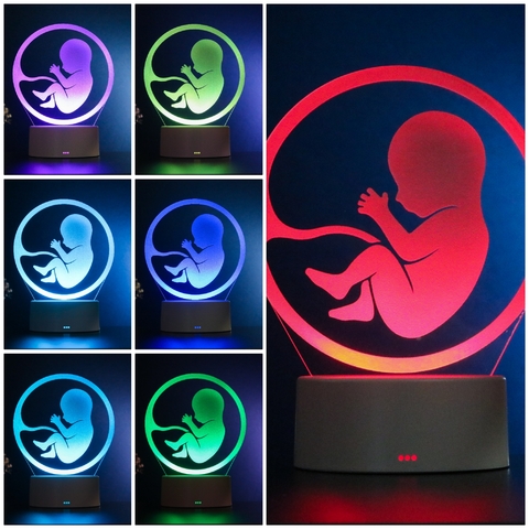 Luminária Led - Bebê Feto - PopLumos