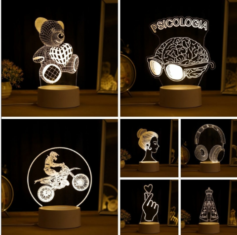 Atacado Luminária - Qualquer modelo do catálogo I Iluminação branco quente (base B3) - comprar online