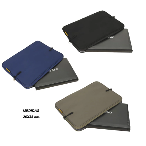 Funda Acolchada Laptop 13" Negra - comprar online