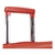 Valija carry on expandible 20'' Equipaje Urbano color rojo - comprar online