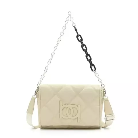 Cartera Matelasse Janna Blaque beige
