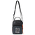 Bandolera de hombre Wanderlust Be the Real Team negra y azul