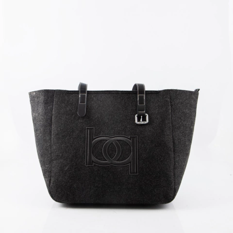 BOLSO ISLANDIA de BLAQUÉ GRIS OSCURO PAÑO - comprar online