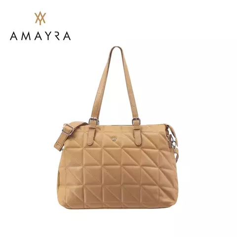 Cartera Matelase Tres Divisones Amayra