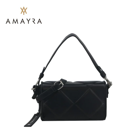 Cartera Bandolera Con tapa Tramada Premium Amayra