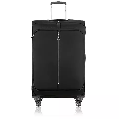 Valija grande SAMSONITE semi rigida spinner 78/29. 28'' color negro PopSoda