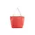 BOLSO RIVIERA LONA MEDIUM ROJO de Blaqué - comprar online