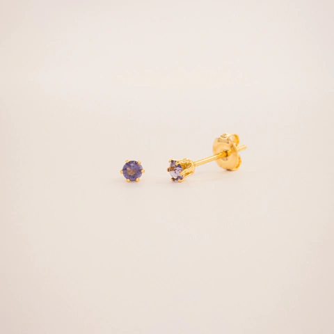 Brinco Charm Lilás - comprar online
