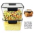 Pote Hermético 1900ml para Alimentos – Organizador de Cozinha, Despensa, Armário e Geladeira - Amilplast Variedades
