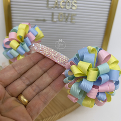 Tiara Pompom Cristal Candy - comprar online