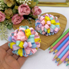 Parzinho Pompom Candy/Escolar - comprar online
