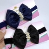 Faixinha m Com Organza e Bordado (unidade)