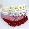 Faixinha Mini Flores Com Strass (unidade)