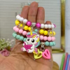 Pulseira Infantil Unicórnio/Escolar
