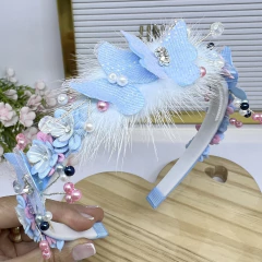 Tiara Luxo Azul na internet