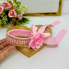 Porta Coque Rosa/Flor
