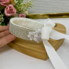 Porta Coque Strass Branco/Prata