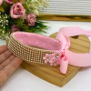 Porta Coque Strass Rosa/Dourado