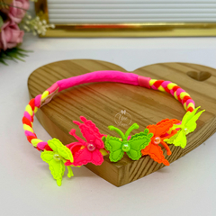 Faixinha Mini Borboletas/Neon - comprar online