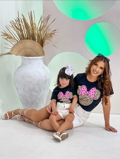 T-shirt Minie Oncinha- Infantil