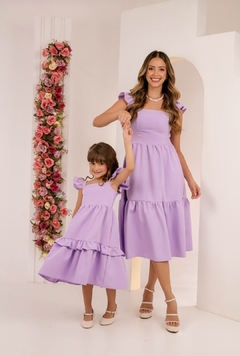 Vestido Luma Lilás - Infantil na internet