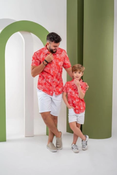Camisa Folhagem - Masculina - comprar online