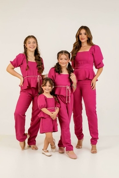 Imagem do Macacão Pink Longo - Infantil
