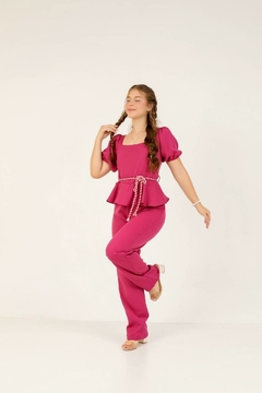 Macacão Pink Longo - Infantil - comprar online