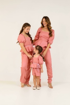 Macacão Rose Longo - Infantil - Mania de Mariah
