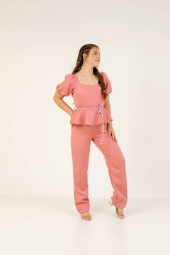 Macacão Rose Longo - Infantil - comprar online