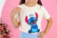 T-shirt Stich 3 - Infantil - Mania de Mariah