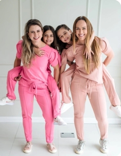 Conjunto Basic Tons de Rosa - Infantil - comprar online