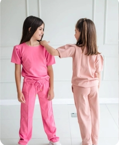 Conjunto Basic Tons de Rosa - Infantil - loja online