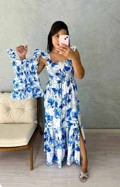 Vestido Santorine Azul - Infantil - comprar online