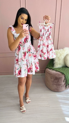 Vestido Santorine Branco - Infantil na internet