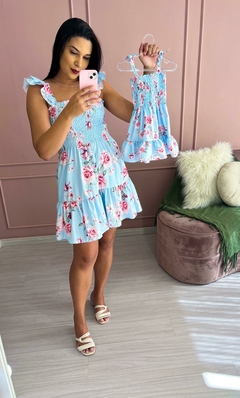 Vestido Santorine Azul Bebê - Infantil na internet