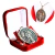 Colar Medalha Milagrosa Extra Grande Cor Prata B02N 60cm