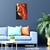 Quadro Plaquinha Decorativa MDF Leão vermelho - FR31 na internet