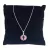 Colar Feminino Prateado Pingente Cruz dentro do Círculo CP01 - comprar online