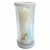 Porta Velas vidro e mármore Personalizado N Sra de Lourdes