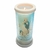 Porta Velas vidro e mármore Personalizado N Sra Conceição