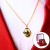 Colar Folheado Medalha São Judas Tadeu Dourada G01 60cm