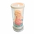 Porta Velas vidro e mármore Personalizado Coração de Maria