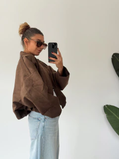 campera - gamuza - ALMA MIA 