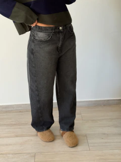 jeans baggy - black