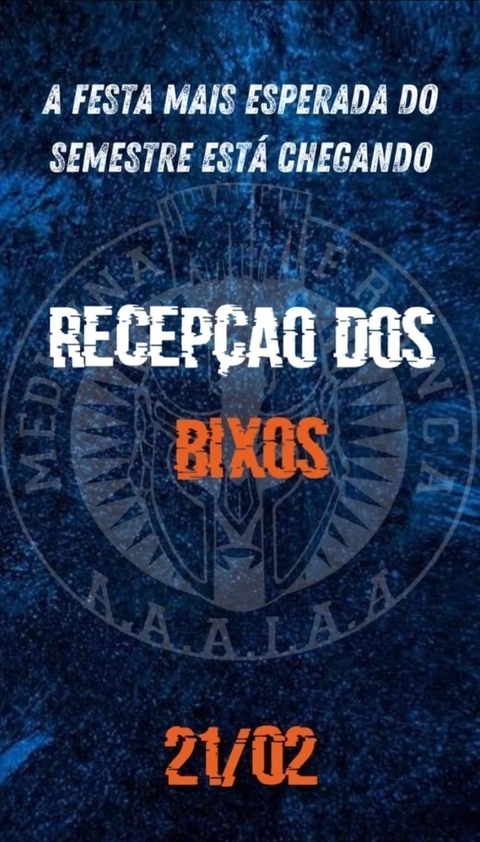 2º LOTE FESTA "Recepção dos Bixos" - NÃO SÓCIO
