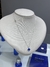 Colar Trevo Somar azul 50cm em prata 925 legitima - comprar online