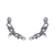 Brinco Ear Cuff Bossa Prata Velho | Estela Geromini